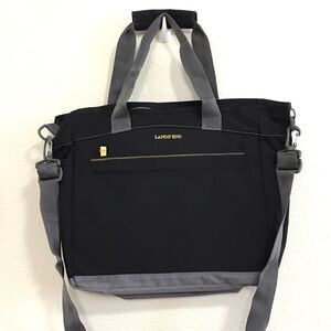NEW Lands End TRAVEL weekender tote laptop bag